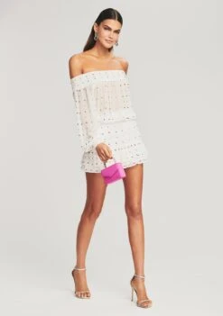 Taisha Embellished Silk Chiffon Dress -Retrofete Sales Store 220217 Retrofete SHOT 01 0050