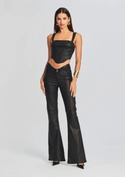 Wynona Coated Denim Pant -Retrofete Sales Store Ecommerce Crop 20230718 SET1 JayleeTop WynonaPant ECOMM 0369 129d207e ae5e 4254 a3b6 a63003d65902