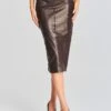 Mercy Leather Skirt -Retrofete Sales Store Ecommerce Crop 20230815 Esti Bra Mercy Skirt Dark Chocolate 1433 ECOMM