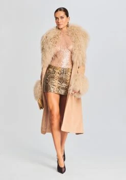 Nora Coat -Retrofete Sales Store Ecommerce Crop 20230815 Jessa Top Nora Coat Tannin 858 ECOMM fda27025 4da2 4ff0 9fa1 e14d5117f002