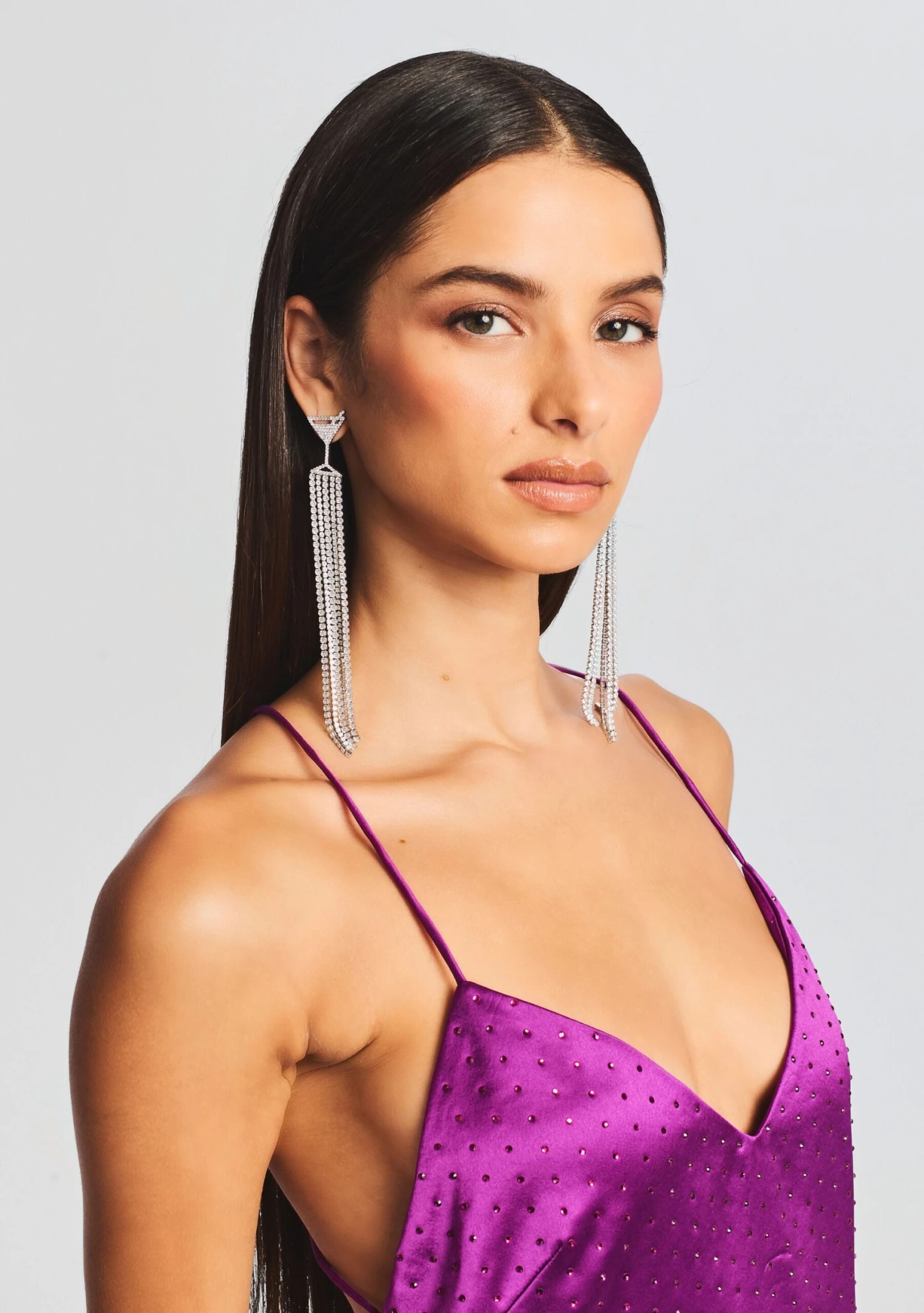 Martini Drop Crystal Earring 4 Martini Drop Crystal Earring - Image 2