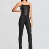 Brinley Coated Denim Jumpsuit -Retrofete Sales Store Ecommerce Crop 20230816 SET1 BRINLEYJUMPSUITCOATEDBLACK 2078 ECOMM