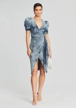 Zelda Wrap Dress -Retrofete Sales Store Ecommerce Crop 220324 Retrofete eComm Set2 8061