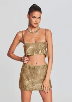 Ruby Skirt -Retrofete Sales Store Ecommerce Crop 220824 Retrofete Ecom Set2 SHOT11 1482GOLD 160b39dd fbea 4243 984d 050dd731d598