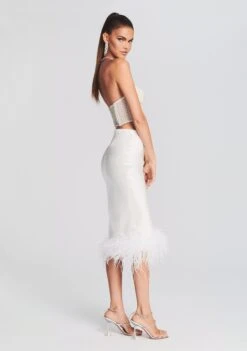 Paula Feather Skirt -Retrofete Sales Store Ecommerce Crop 220824 Retrofete Ecom Set2 SHOT13 1630