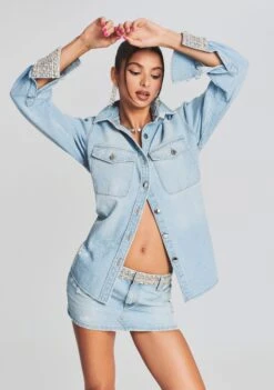 Remy Denim Shirt -Retrofete Sales Store Ecommerce Crop 220824 Retrofete Ecom Set2 SHOT18 2064