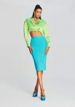 Kelso Bandage Knit Skirt -Retrofete Sales Store Ecommerce Crop 220824 Retrofete Ecom Set2 SHOT49 4369 eComm