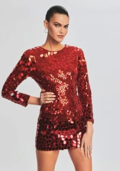 Hattie Sequin Dress 9 Hattie Sequin Dress -Retrofete Sales Store Ecommerce Crop 221115 Ecom SET1 SHOT 12 2733