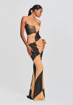 Ford Dress -Retrofete Sales Store Ecommerce Crop 23 07 18 SET1 Ford Dress Black Nude 0042 ECOMM