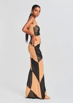 Ford Dress -Retrofete Sales Store Ecommerce Crop 23 07 18 SET1 Ford Dress Black Nude 0075 ECOMM