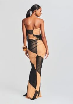 Ford Dress -Retrofete Sales Store Ecommerce Crop 23 07 18 SET1 Ford Dress Black Nude 0112 ECOMM