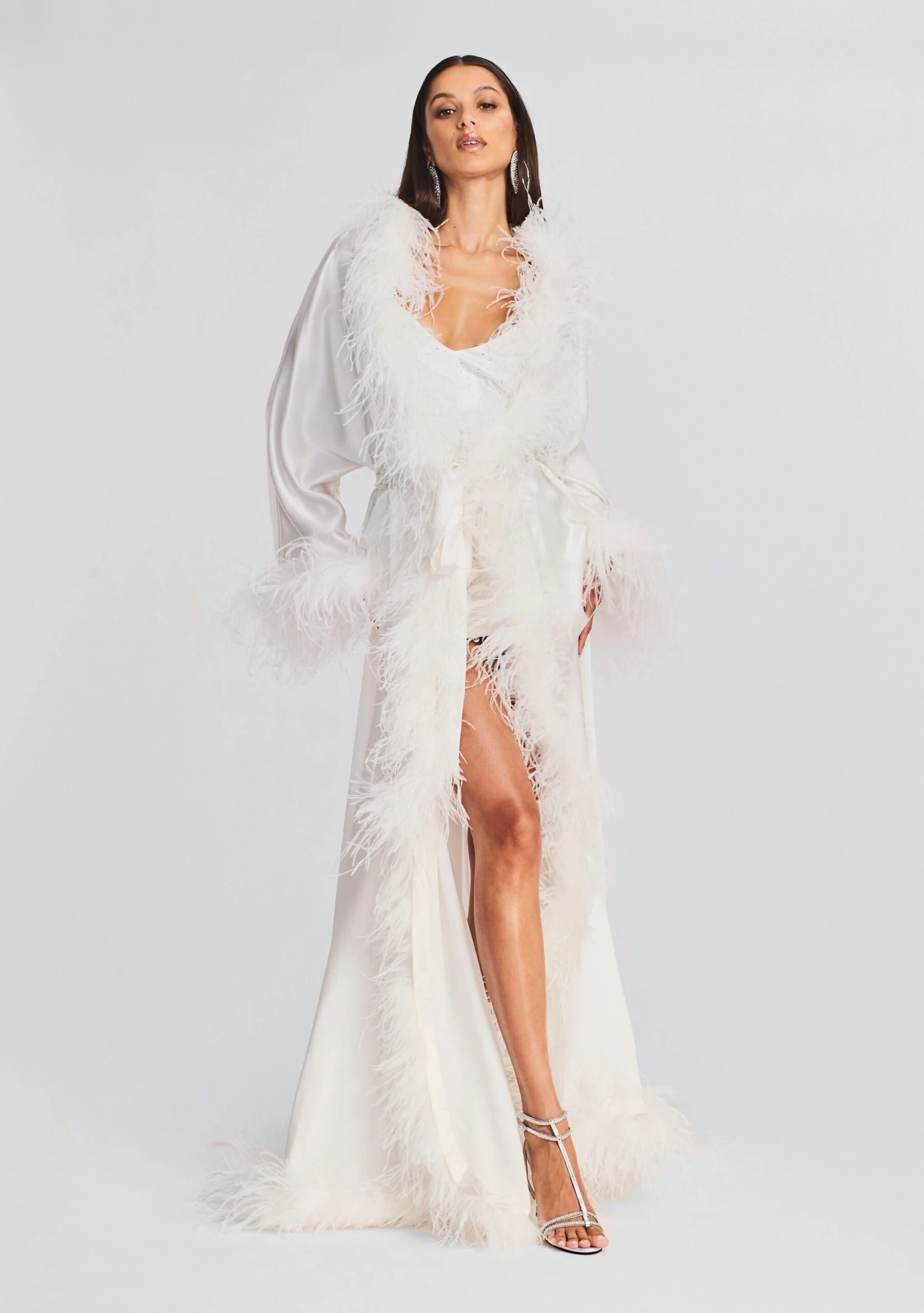 Juno Feather Robe 3 Juno Feather Robe