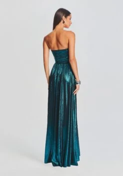 Ezri Dress 10 Ezri Dress -Retrofete Sales Store Ecommerce Crop 23 09 22 EZRIDRESS AQUAMARINE 1312 ECOMM