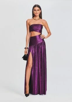 Kenna Dress 11 Kenna Dress -Retrofete Sales Store Ecommerce Crop 23 09 22 KENNADRESS PURPLE 1456 ECOMM