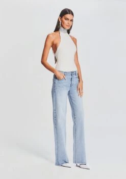 Maci Embellished Knit Bodysuit 9 Maci Embellished Knit Bodysuit -Retrofete Sales Store Ecommerce Crop 23 09 22 MACIBODYSUIT WHITE MARGOTBOYFRIENDJEAN 445 ECOMM