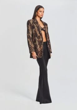 Ophelia Lace Jacket 9 Ophelia Lace Jacket -Retrofete Sales Store Ecommerce Crop 23 09 22 MARNABRA BLACK OPHELIAJACKET TANNIN CECILIASKIRT 1602 ECOMM