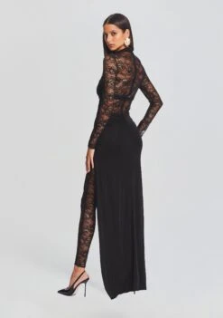 Saphhira Lace Dress 10 Saphhira Lace Dress -Retrofete Sales Store Ecommerce Crop 23 09 22 SAPHHIRADRESS BLACK 402 ECOMM