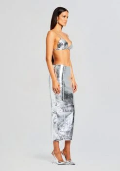 Liza Leather Skirt -Retrofete Sales Store Ecommerce Crop 23 10 17 VICTORIAJACKET ESTIBRA LIZASKIRT SILVER 3482 ECOMM db1e63f3 b98d 46bd a9d9 602ac879190a