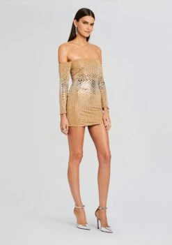Briella Embellished Dress 9 Briella Embellished Dress -Retrofete Sales Store Ecommerce Crop 23 10 18 BRIELLADRESS SILVERNUDE 2343 ECOMM 492bb9c4 af12 4b5d a631 64eb7b70aa2e