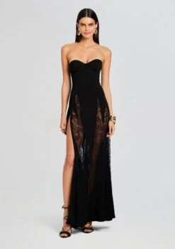 Evangeline Dress -Retrofete Sales Store Ecommerce Crop 23 10 18 EVANGELINEDRESS BLACK 0816 ECOMM