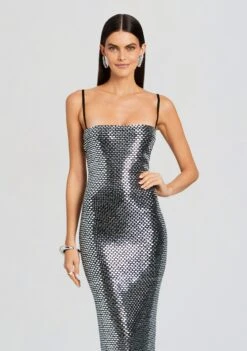 Kyree Embellished Knit Dress -Retrofete Sales Store Ecommerce Crop 23 10 18 KYREEKNITDRESS BLACK 0652 ECOMM