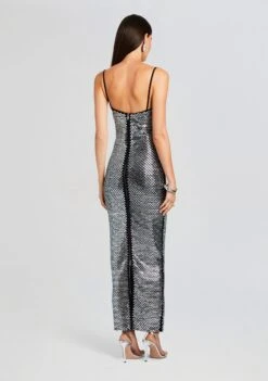 Kyree Embellished Knit Dress -Retrofete Sales Store Ecommerce Crop 23 10 18 KYREEKNITDRESS BLACK 0696 ECOMM