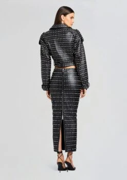 Whitley Embellished Leather Skirt -Retrofete Sales Store Ecommerce Crop 23 10 18 MORAJACKET WHITLEYSKIRT BLACK 0272 ECOMM c3469db9 e4c9 4384 b2ae da8728077962