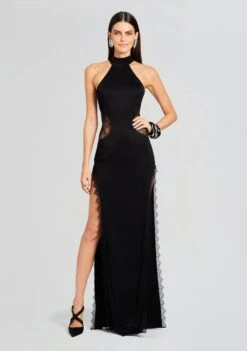 Rosemary Dress -Retrofete Sales Store Ecommerce Crop 23 10 18 ROSEMARYDRESS BLACK 0568 ECOMM