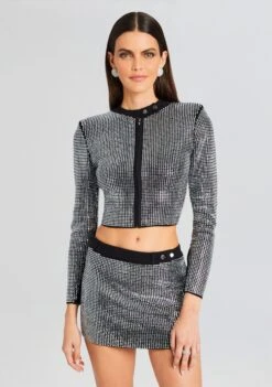 Aero Embellished Knit Jacket