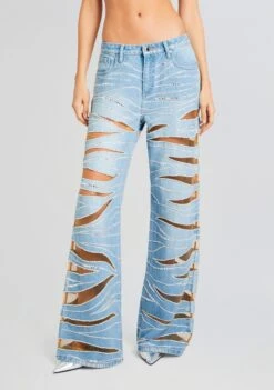 Renzo Embellished Denim Jean