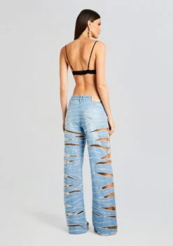 Renzo Embellished Denim Jean -Retrofete Sales Store Ecommerce Crop 23 10 25 AVANISHIRT RENZOJEAN BONDI 2804 ECOMM