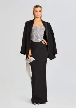 Jazlyn Dress 11 Jazlyn Dress -Retrofete Sales Store Ecommerce Crop 23 11 15 JAZLYNDRESS BLACKSILVER 2110 ECOMM