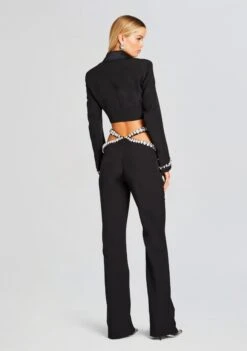 Kaz Pant 10 Kaz Pant -Retrofete Sales Store Ecommerce Crop 23 11 15 KAZPANT BLACKSILVER 1785 ECOMM