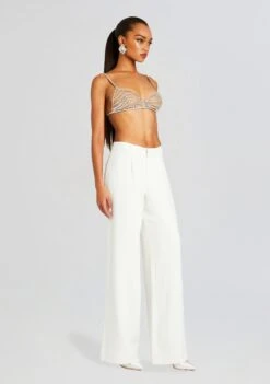 Tansy Embellished Bra 9 Tansy Embellished Bra -Retrofete Sales Store Ecommerce Crop 23 11 16 TANSYBRA TANNINSILVER 2241 ECOMM