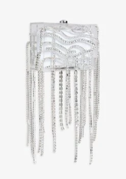 Georgina Crystal Bag -Retrofete Sales Store Ecommerce Crop 23 11 17 GEORGINACRYSTALBAG CLEARSILVER 0375 ECOMM