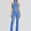 Kalena Knit Crochet Jumpsuit -Retrofete Sales Store Ecommerce Crop 23 12 18 KALENAJUMPSUIT TROPICALBLUE 1780 ECOMM