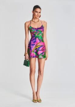 Josefine Silk Chiffon Dress -Retrofete Sales Store Ecommerce Crop 230131 SEROYA SET2 SHOT39 016 eComm