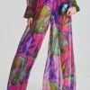 Zeca Silk Chiffon Pant -Retrofete Sales Store Ecommerce Crop 230131 SEROYA SET2 SHOT42 0191 eComm