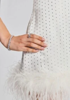 Susana Feather Dress 11 Susana Feather Dress -Retrofete Sales Store Ecommerce Crop 230201 Retrofete SET2 SHOT11 115 eComm