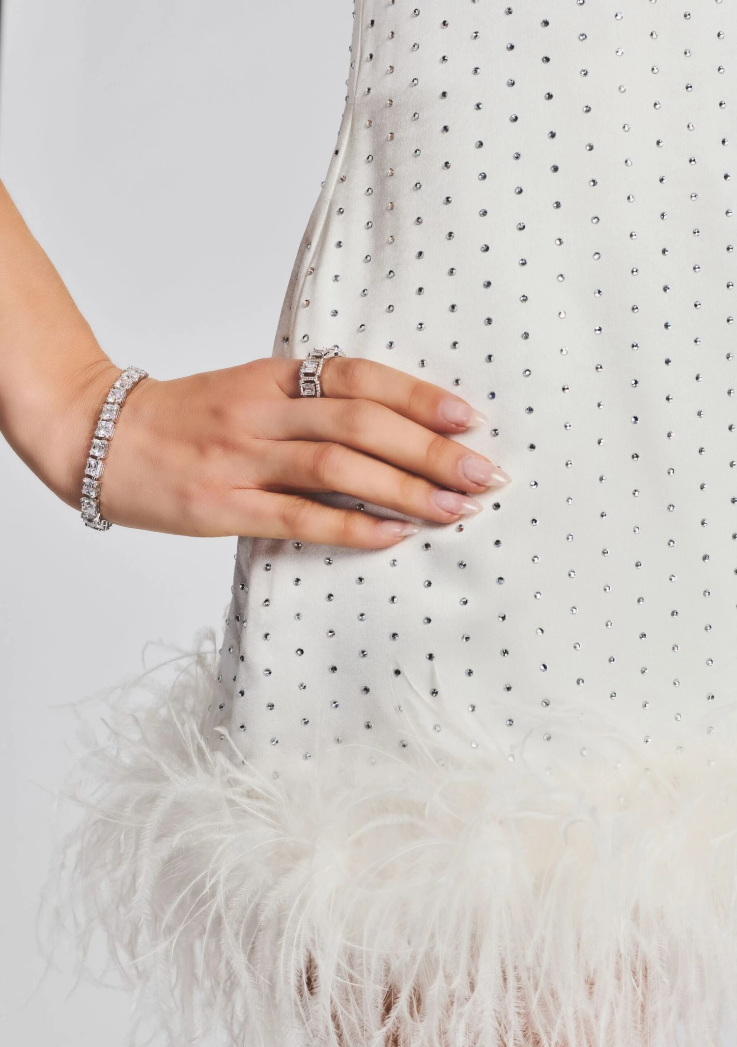 Susana Feather Dress 7 Susana Feather Dress - Image 5