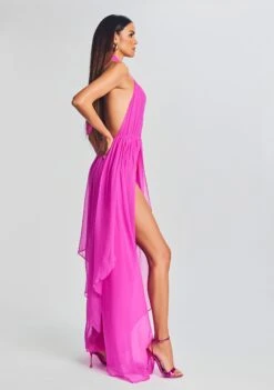 Ina Silk Chiffon Dress -Retrofete Sales Store Ecommerce Crop 230321 RETROFETE SET1 Shot 15 2851 eComm