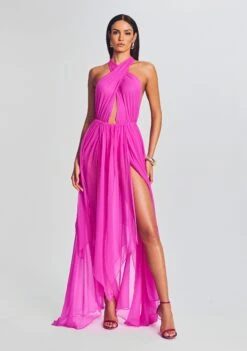 Ina Silk Chiffon Dress -Retrofete Sales Store Ecommerce Crop 230321 RETROFETE SET1 Shot 15 2948 eComm