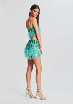 Tai Feather Skirt -Retrofete Sales Store Ecommerce Crop 230510 RETROFETE SET1 1029 eComm af5553f0 5c28 4259 8d1f 21e50a4c544c
