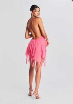 Caspian Silk Chiffon Dress -Retrofete Sales Store Ecommerce Crop 230510 RETROFETE SET1 4222 eComm