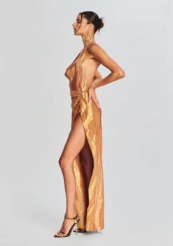 Cleo Silk Chiffon Dress -Retrofete Sales Store Ecommerce Crop 230510 RETROFETE SET1 7208 eComm