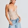 Avalon Crystal Embellished Bodysuit -Retrofete Sales Store Ecommerce Crop 230621 ECOM SET2 SHOT 47 5515 ECOMM