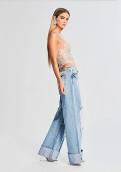 Avalon Crystal Embellished Bodysuit -Retrofete Sales Store Ecommerce Crop 230621 ECOM SET2 SHOT 47 5582 ECOMM