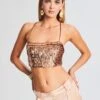 Ryn Feather Sequin Top -Retrofete Sales Store Ecommerce Crop 230621 ECOM SET2 SHOT 56 6716