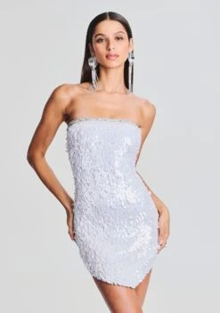 Kelly Feather Sequin Dress -Retrofete Sales Store Ecommerce Crop 230816 SET2 KELLYDRESS 6868 ECOMM