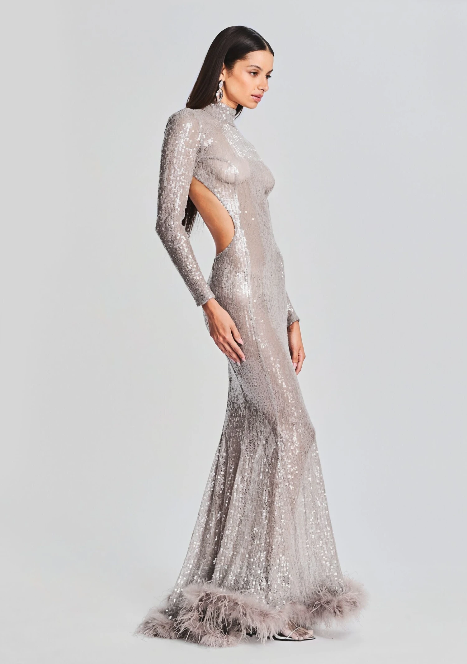 Lenora Sequin Embellished Dress 6 Lenora Sequin Embellished Dress - Image 4